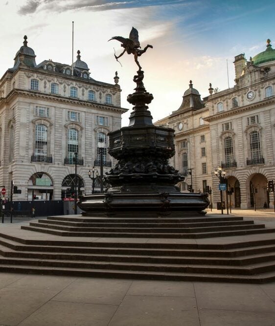 Piccadilly Circus, central London