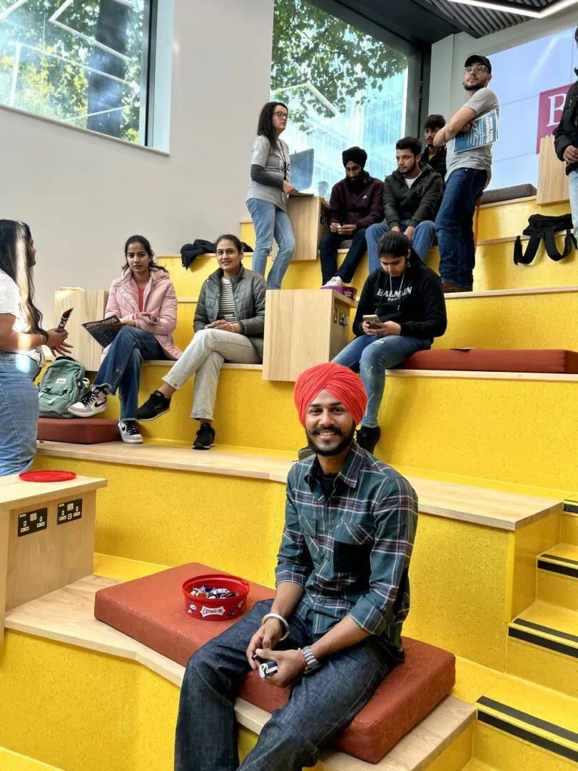 International students at Bloomsbury Institute London