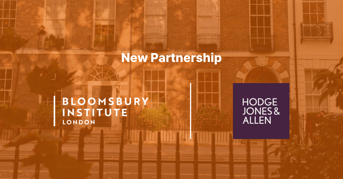 Hodge Jones & Allen and Bloomsbury Institute have kick-started an exciting new collaboration that will see the launch of a free Personal Injury Law Clinic aimed at serving the local community while providing valuable practical experience for law students.